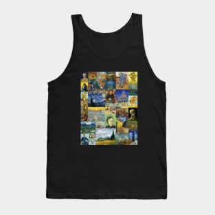 Vincent van Gogh - Artwork Collage Tank Top